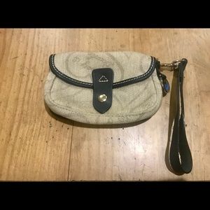 Dooney & Bourke Signature Hearts Wristlet